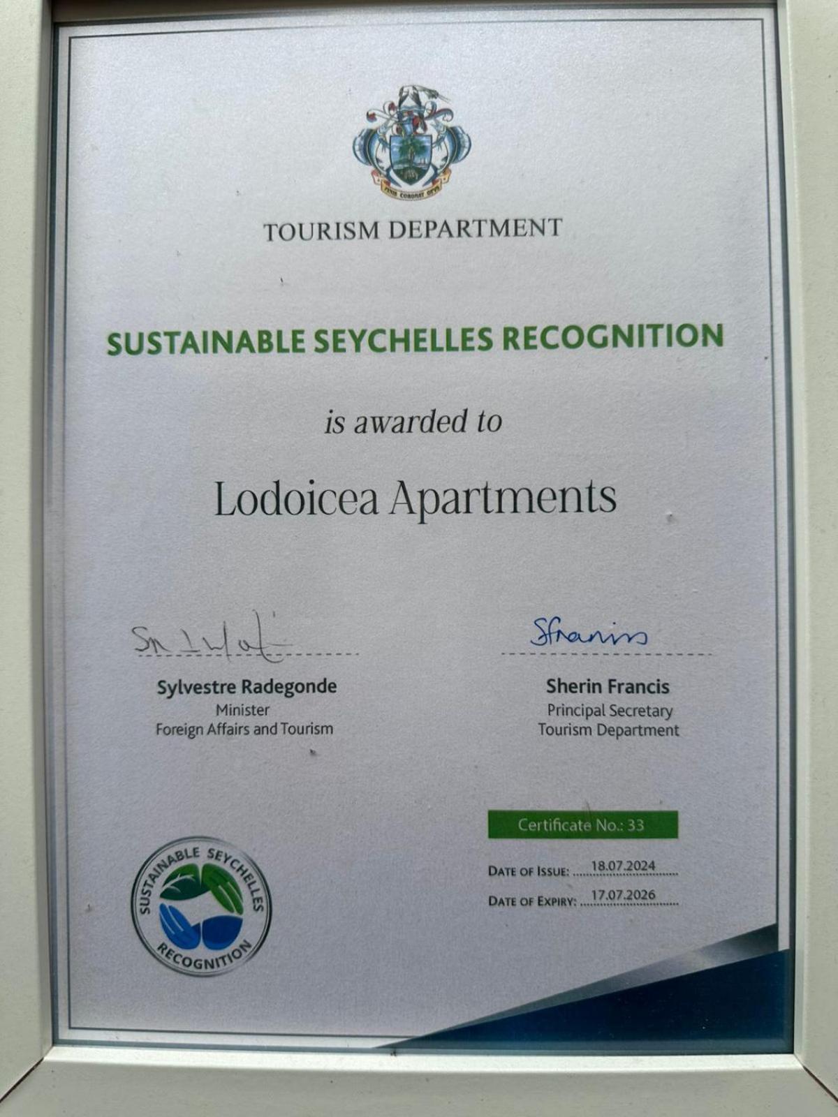 Lodoicea Apartments بيل أومبغْ المظهر الخارجي الصورة